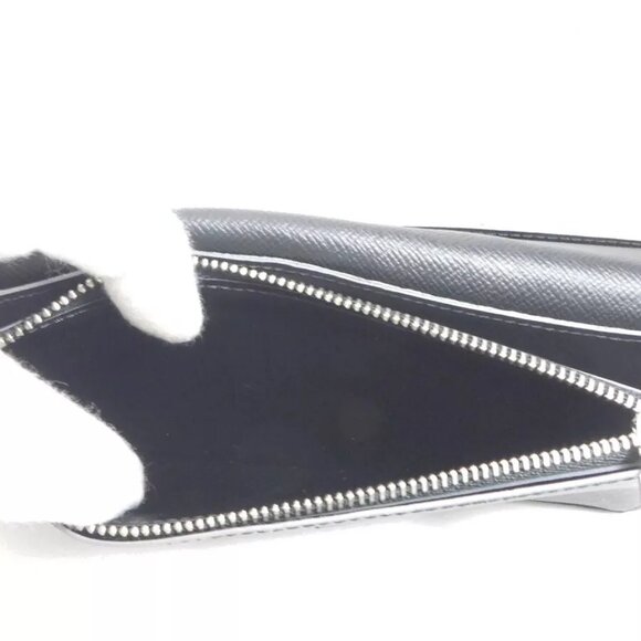 Auth LOUIS VUITTON Taiga Portefeuille Brazza Long Wallet Gray - Picture 7 of 10